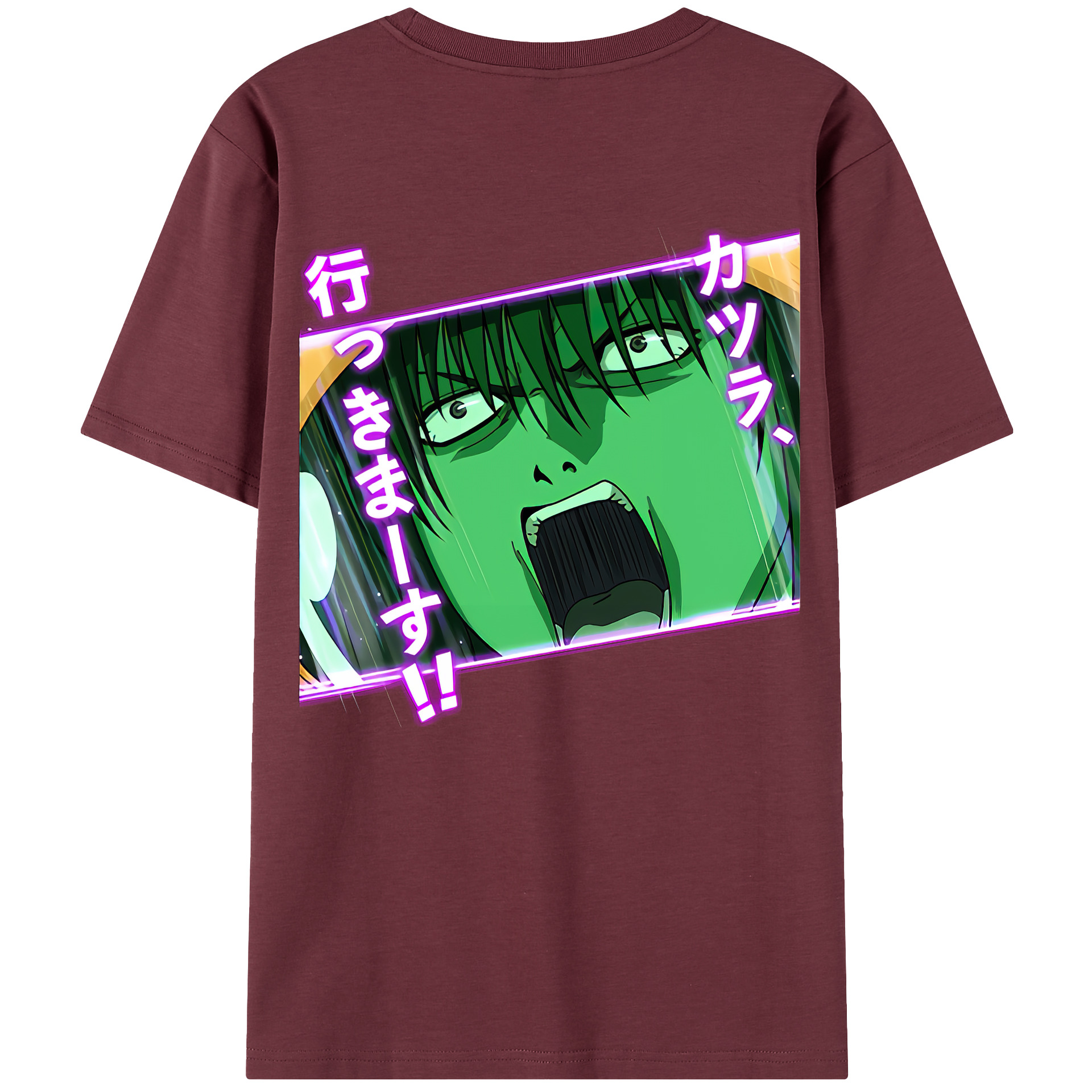 （画像用） ぎんたま 坂田銀時（さかたぎんとき） 神楽 志村新八（しむら しんぱち） GINTAMA Sakata Gintoki Kagura Shimura Shinpachi 綿100％半袖Tシャツ（背面プリント）